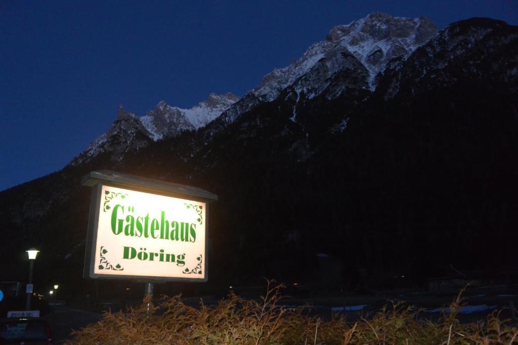 Gaestehaus Doering Mittenwald Exterior foto